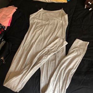 Grey jumpsuit